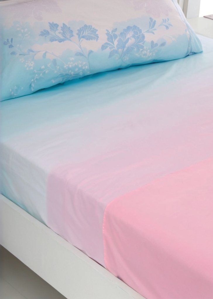 Prześcieradło Ombre Rainbow Clouds