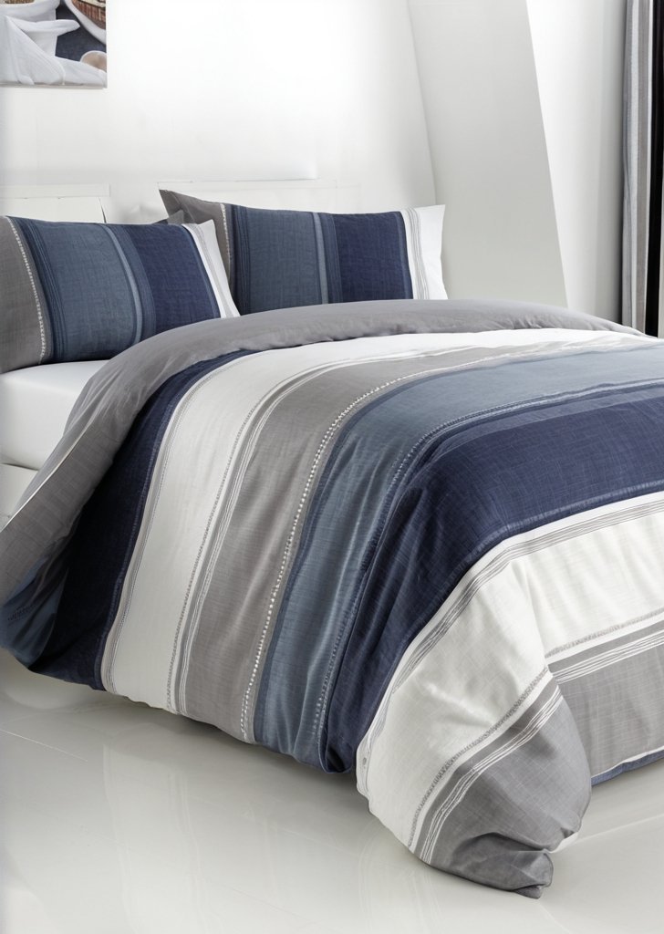 Zestaw poszewek na kołdrą Betley w kolorze niebieskim