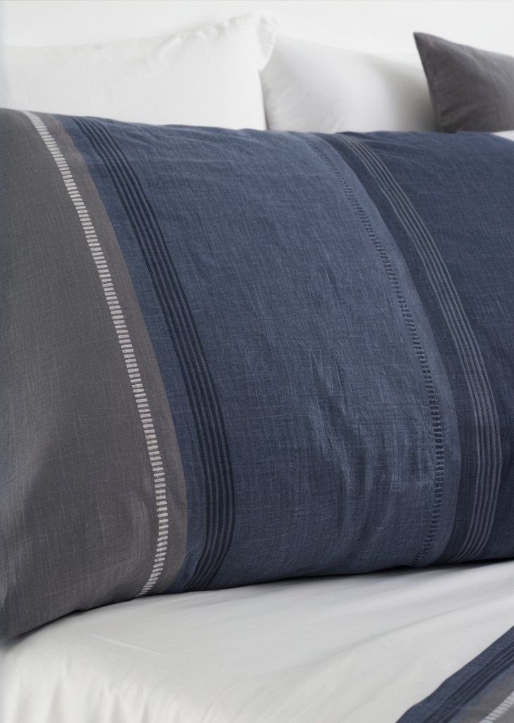 Zestaw poszewek na kołdrą Betley w kolorze niebieskim - obrazek 3