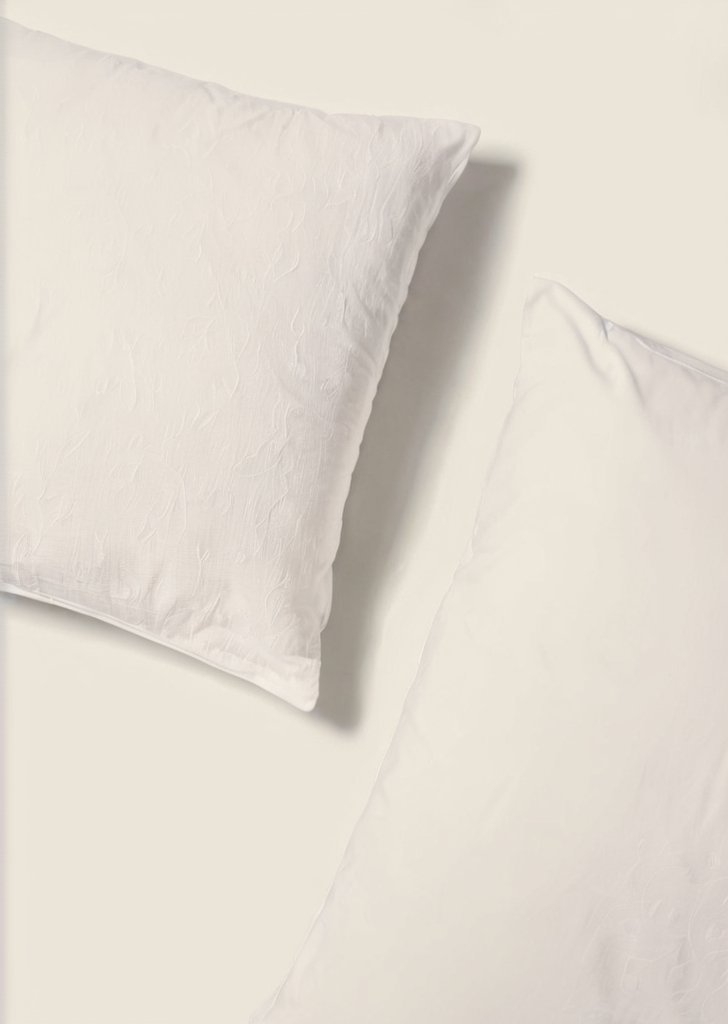 2 pary białych poszewek na poduszką Oxford - obrazek 2
