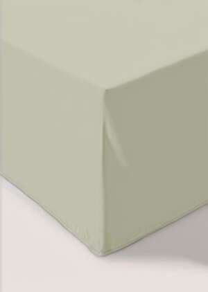 Zielone, bardzo głąbokie prześcieradło (180 nitek)