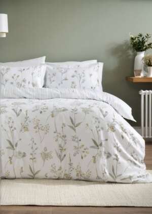 Zestaw pościeli w zielone liście