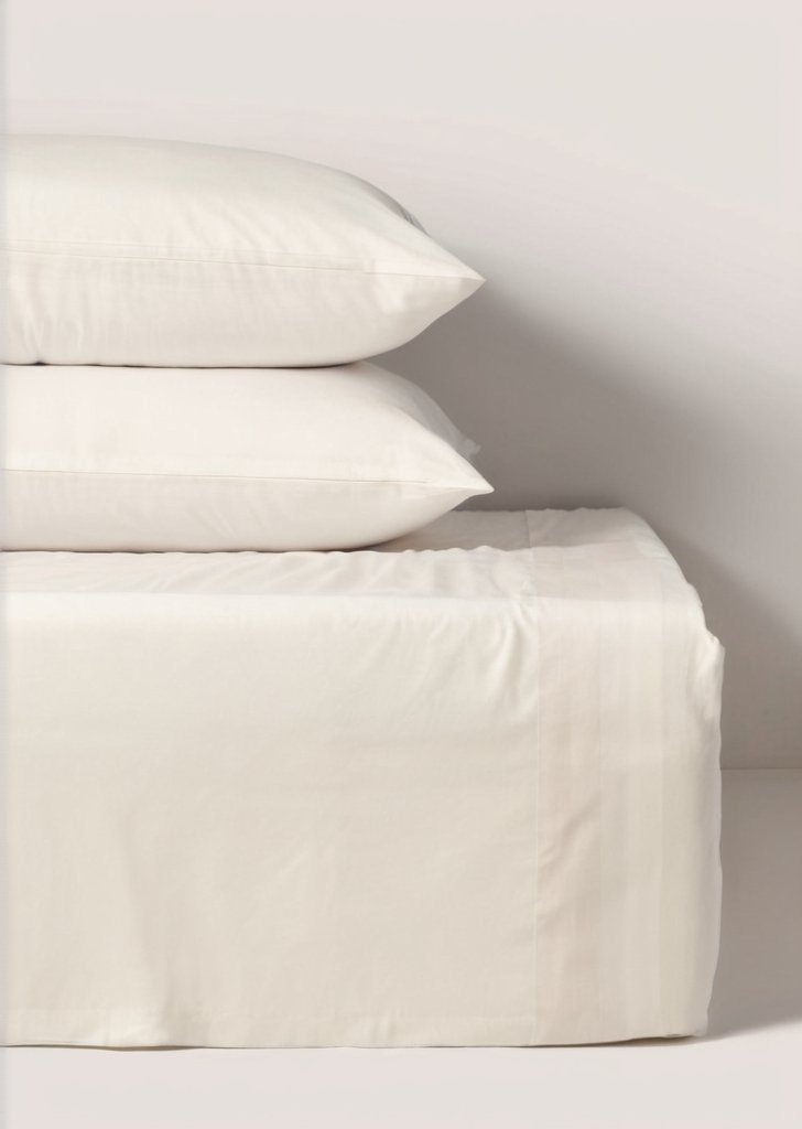 Naturalny zestaw prześcieradeł z gumką