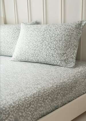 Zestaw prześcieradeł dekoracyjnych w kolorze zielonym