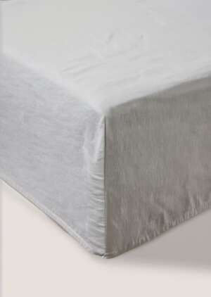 Szare szczotkowane prześcieradło